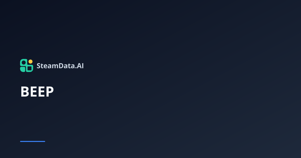 BEEP - Publisher Sales Data & Steam Stats | SteamData.AI