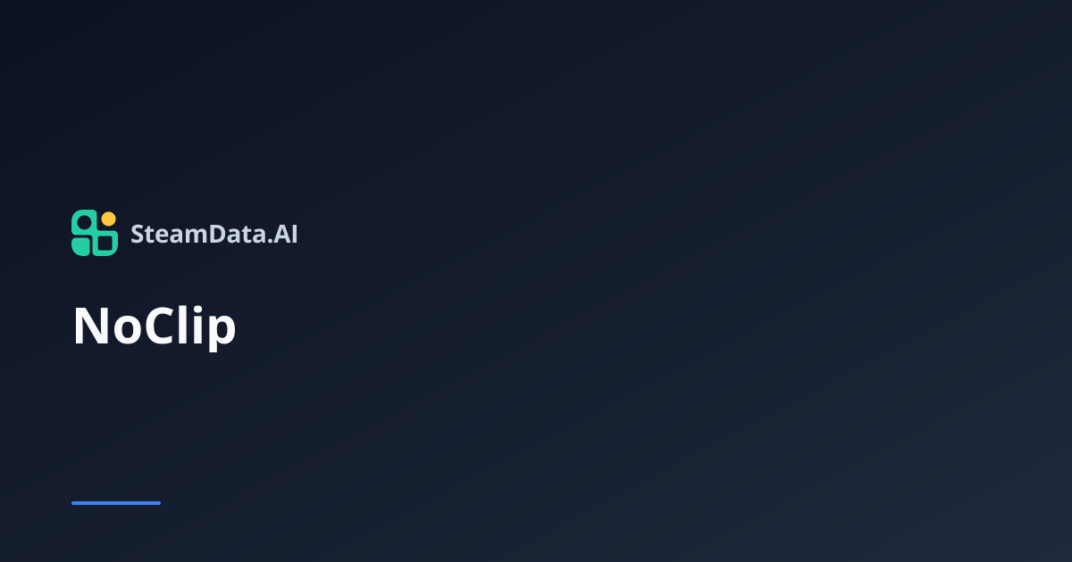 NoClip - Publisher Sales Data & Steam Stats | SteamData.AI